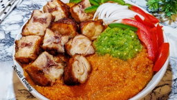 Piron au tchêkê avec croupion de dinde - - MAQUIS MONYO