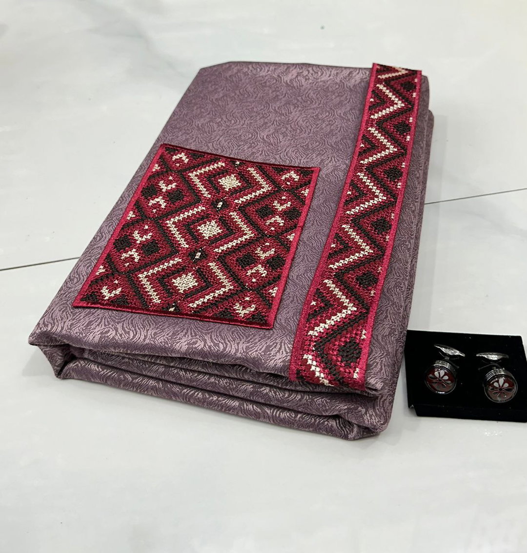 Tissu Motif Carrelé (Tuniques)