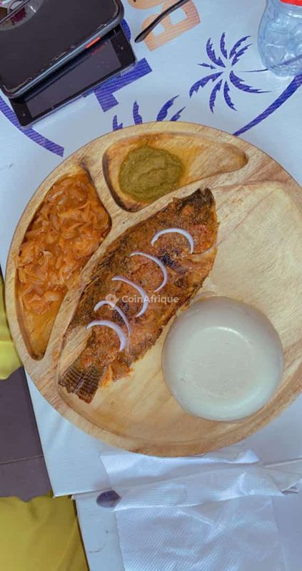 Akassa avec patte de canard - MAQUIS MONYO