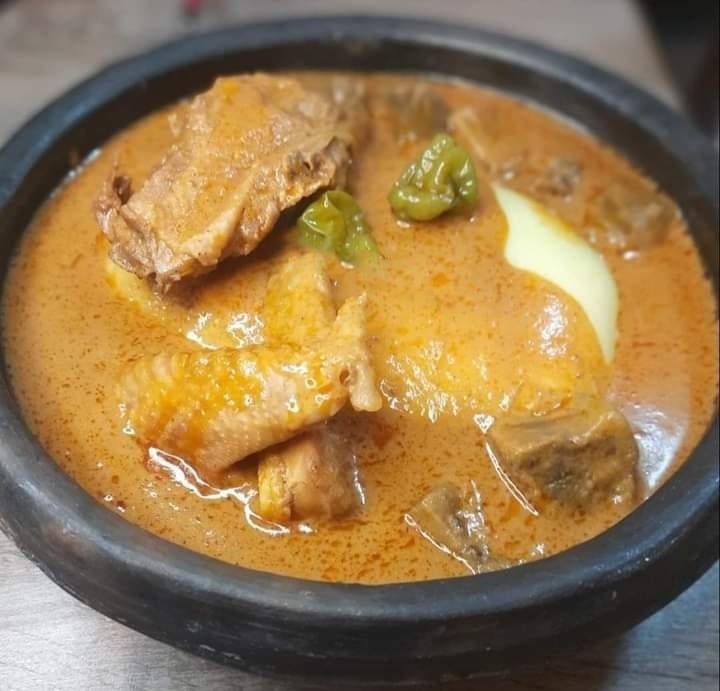 Sauce d'arachide avec igname pilée - CHEZ MALIBU_0