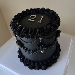 8 inches 3 layer Decadent Whipped cream Cake  