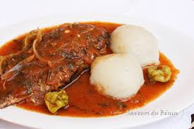 Sauce tomate au poisson frais (carpe,djan) avec abgéli_0