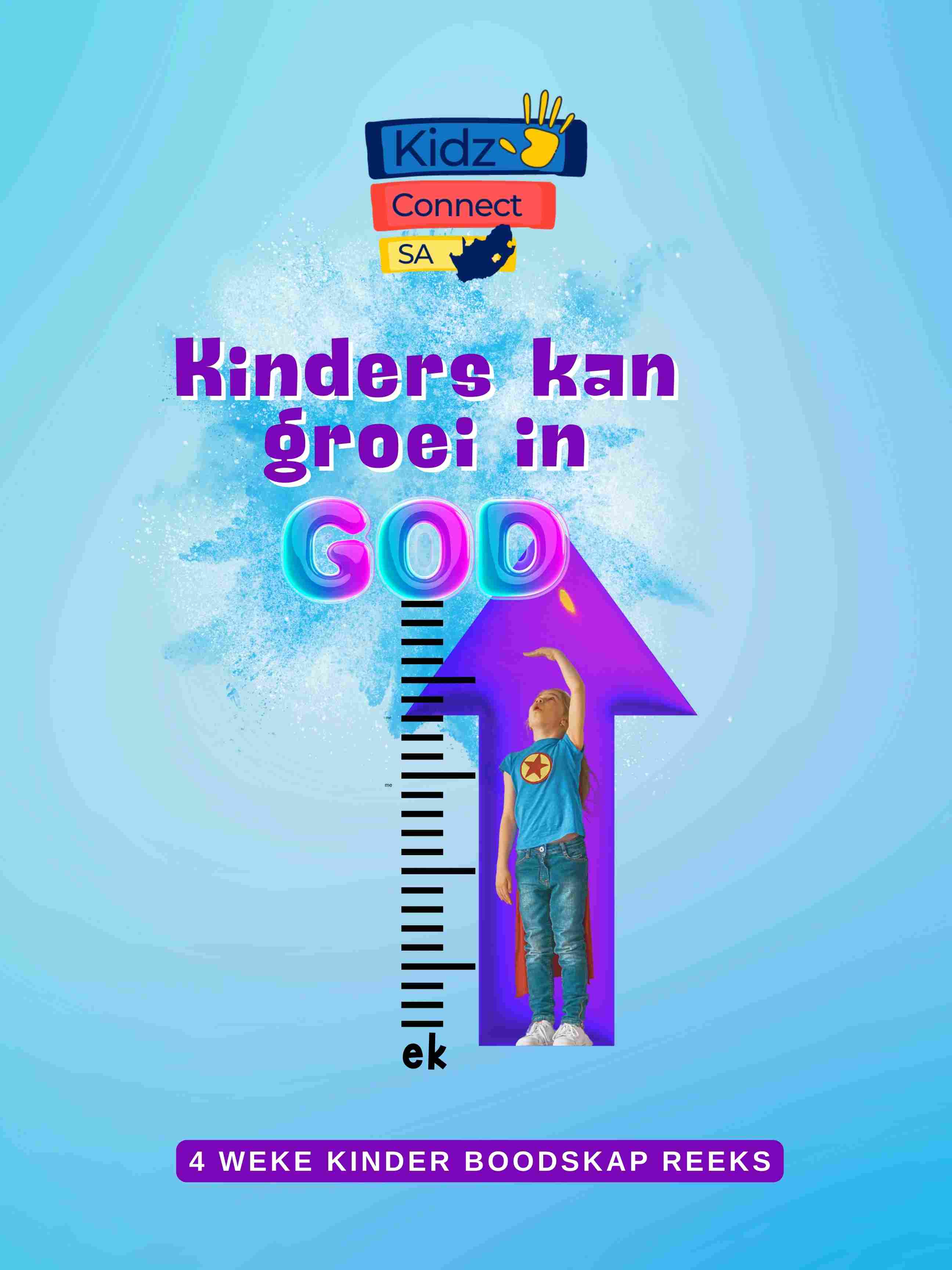 Kinders kan groei in God – 4 weke se kinderklesse vir laerskool kinders