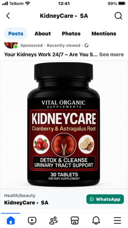 KIDNEYCARE (For Kidney Problems) 