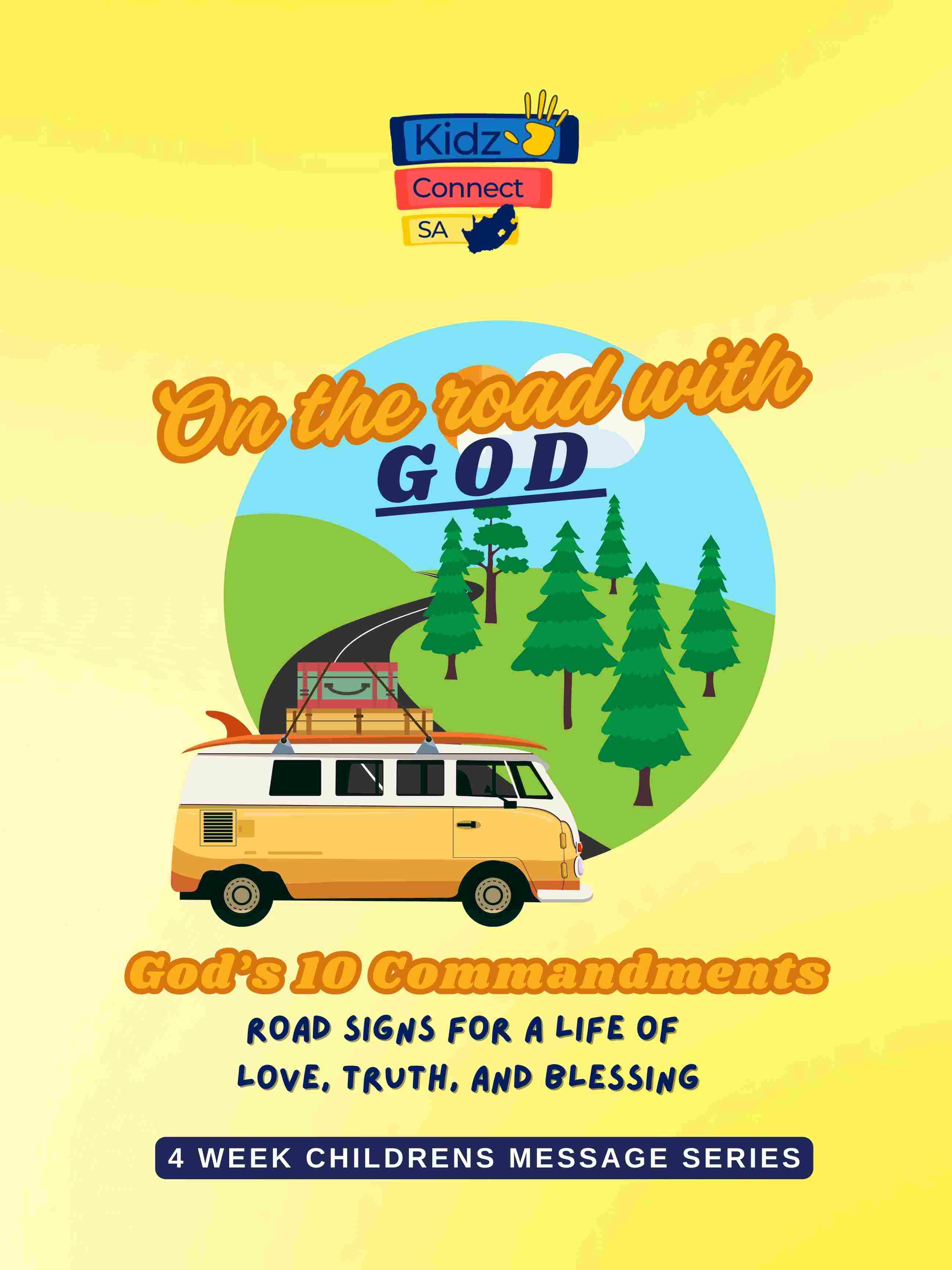 On the Road with God – 4 Weeks of Primary School Lessons for Children's Church