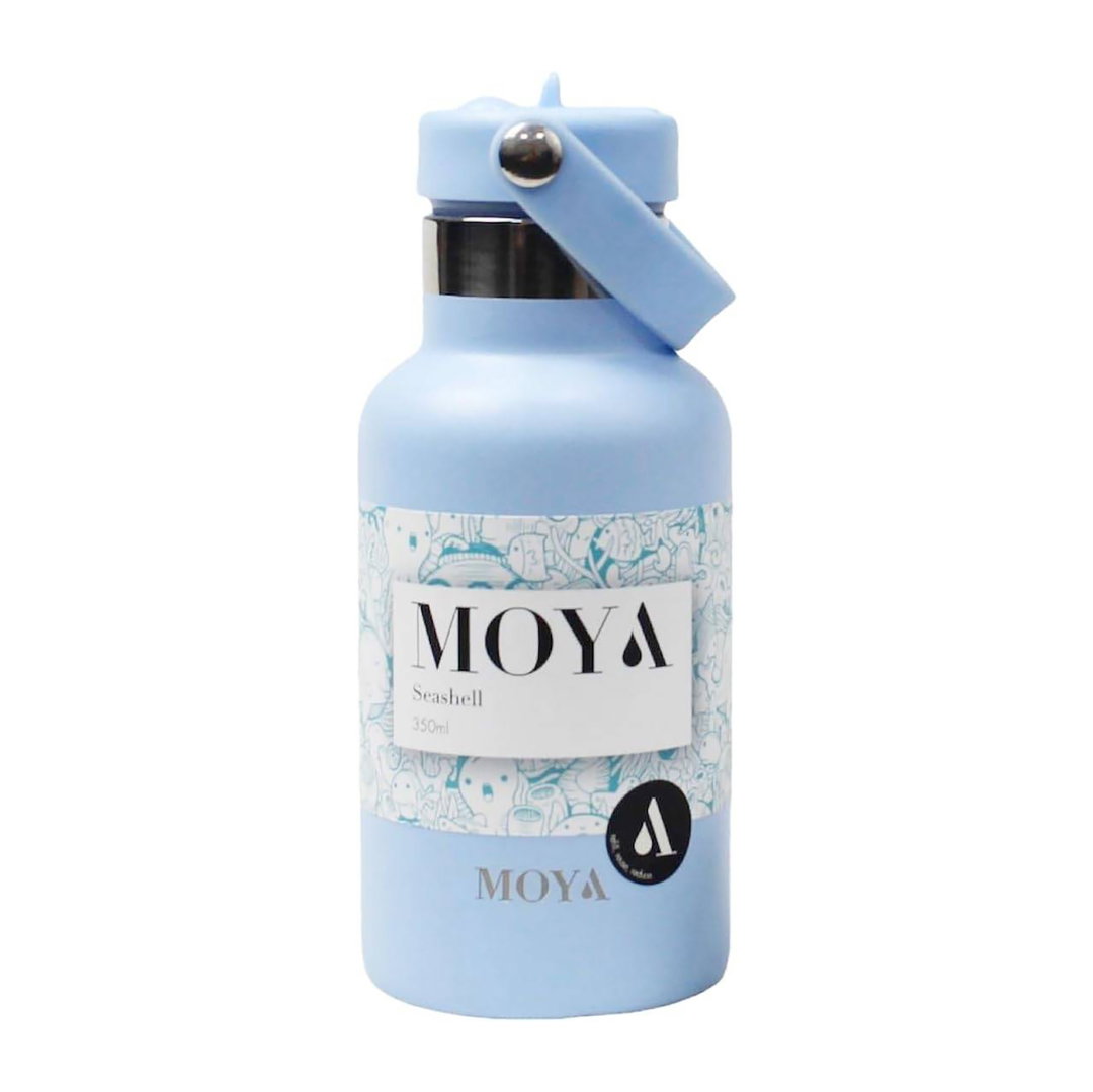 Moya "Seashell" 350ml Insulated Sustainable Water Bottle Powder Blue