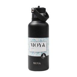 Moya "Starfish" 500ml Insulated Sustainable Water Bottle Black
