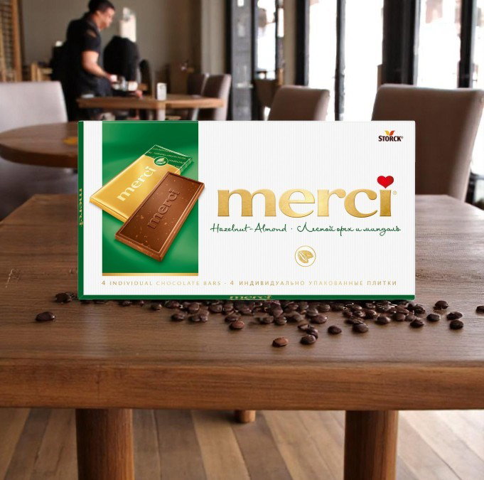 Шок/плит Merci 100г чормағз ва бодом_1