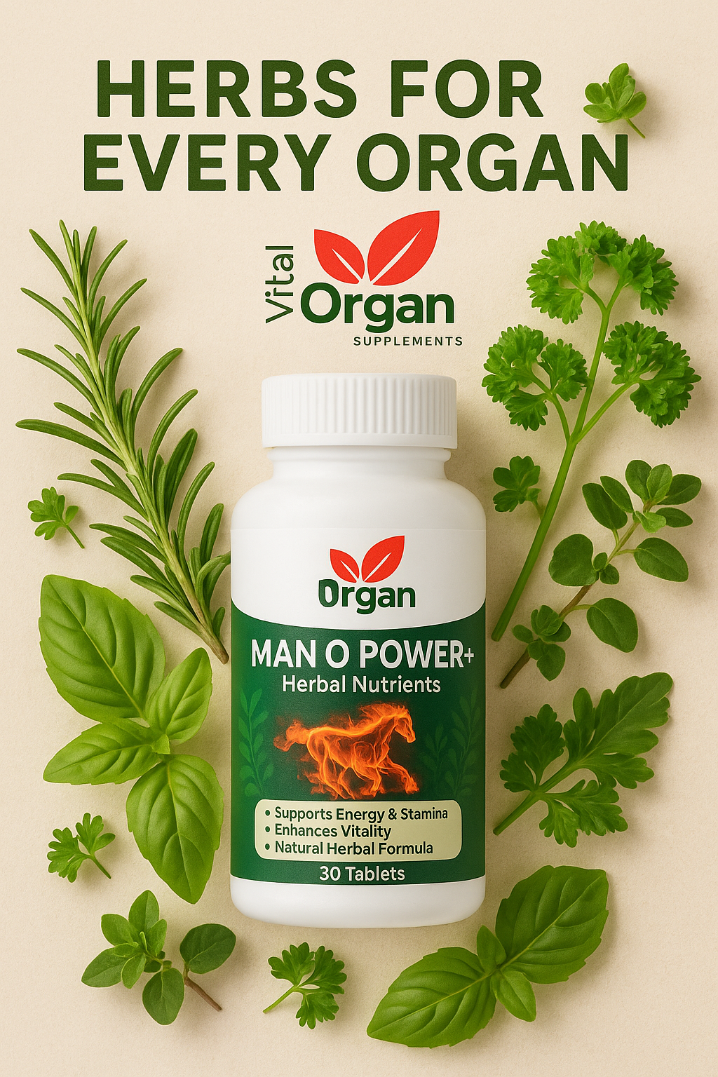 MAN O POWER (MEN'S Sexual and Erectal Dysfunction)