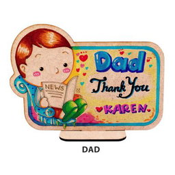DIY Felt Craft Father's Day Car Display Board Kit