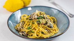 Spaghetti à la sardine - CHEZ RAHMANE ET FRERES