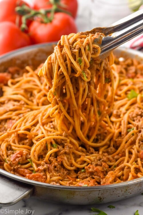 Spaghetti simple - CHEZ RAHMANE ET FRERES