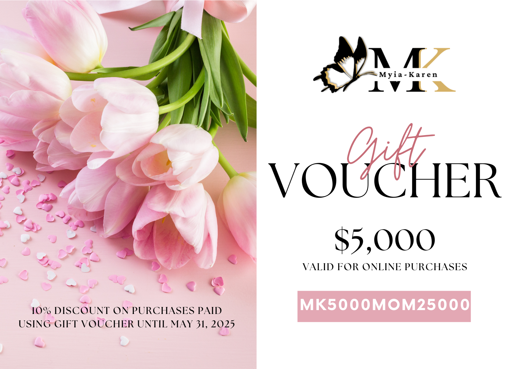 Mother's Day $5,000 Gift Voucher