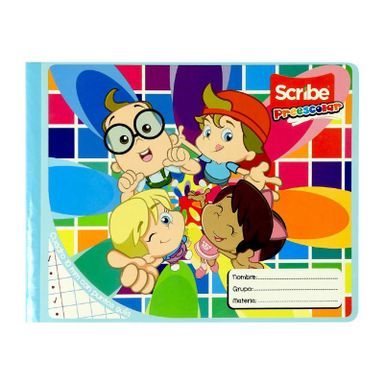 Cuaderno Scribe Preescolar (Cuadro 10mm) 100h. 