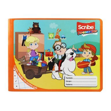 Cuaderno Scribe Preescolar (Cuadro Aleman) 100h.  _0