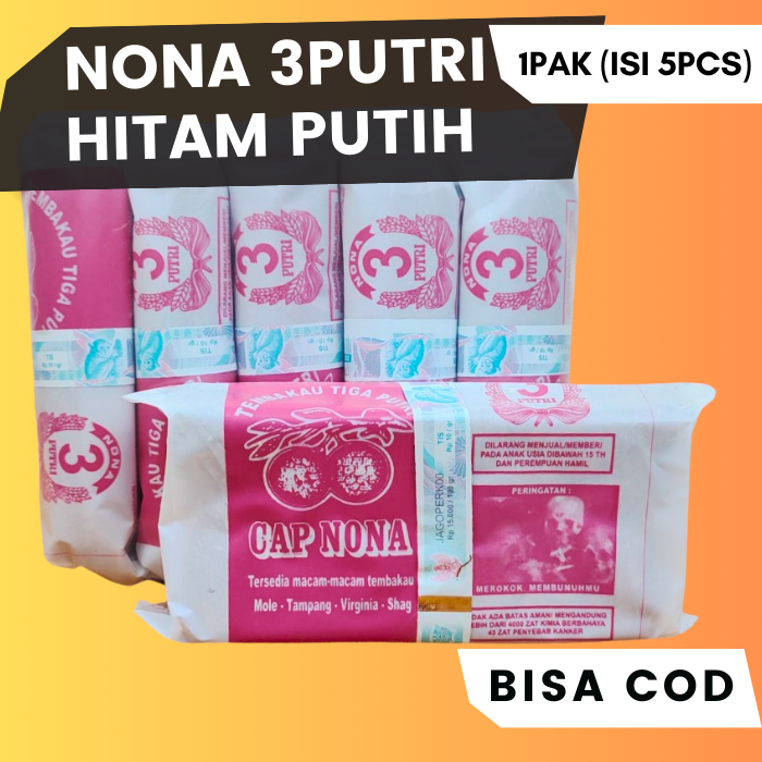 NONA PINK PUTIH 1PAK (5PCS)_0