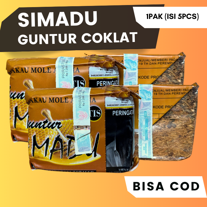 SIMADU GUNTUR COKLAT 1PAK (ISI 5PCS)