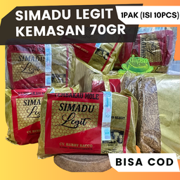 SIMADU LEGIT (40gr, 70gr &100 gr) 1PAK (isi 10pcs)