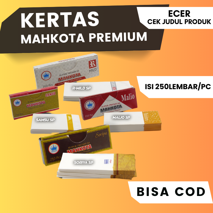 KERTAS MAHKOTA PREMIUM ecer 3PCS (60GR)_0