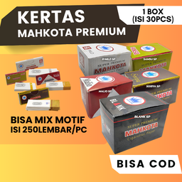KERTAS MAHKOTA PREMIUM 1BOX (ISI 30PC)