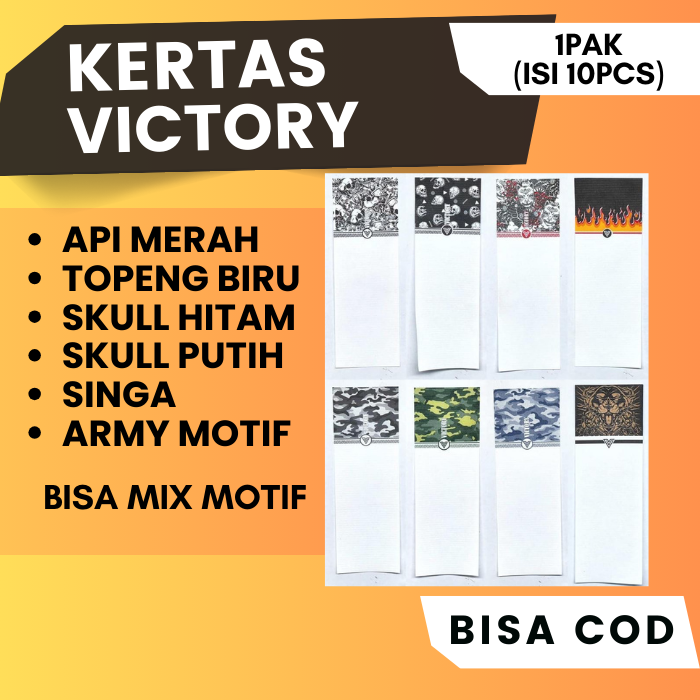 PAPER VICTORY PILIH MOTIF 1PAK (10PCS)_0