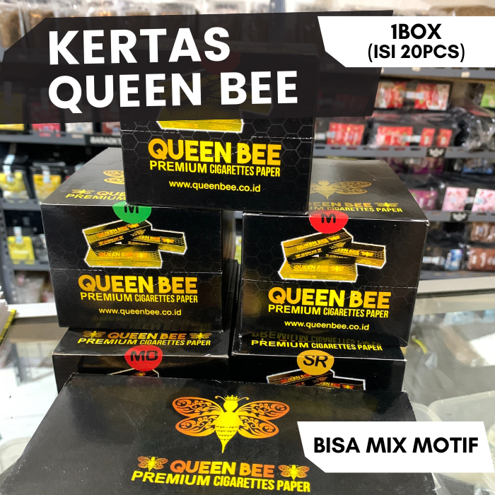 KERTAS QUEENBEE PREMIUM 1BOX (ISI 20PC)