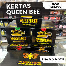 KERTAS QUEENBEE PREMIUM 1BOX (ISI 20PC)