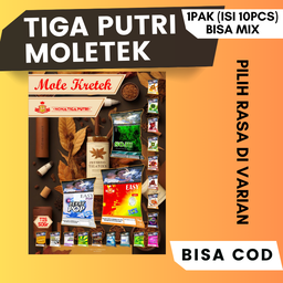 3 PUTRI MOLE KRETEK 1PAK (10PCS)