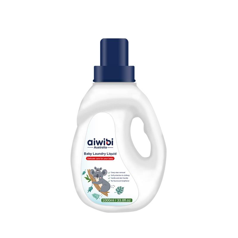Aiwibi Liquide de Lessive pour bébé aux enzymes végétales naturelles 1L