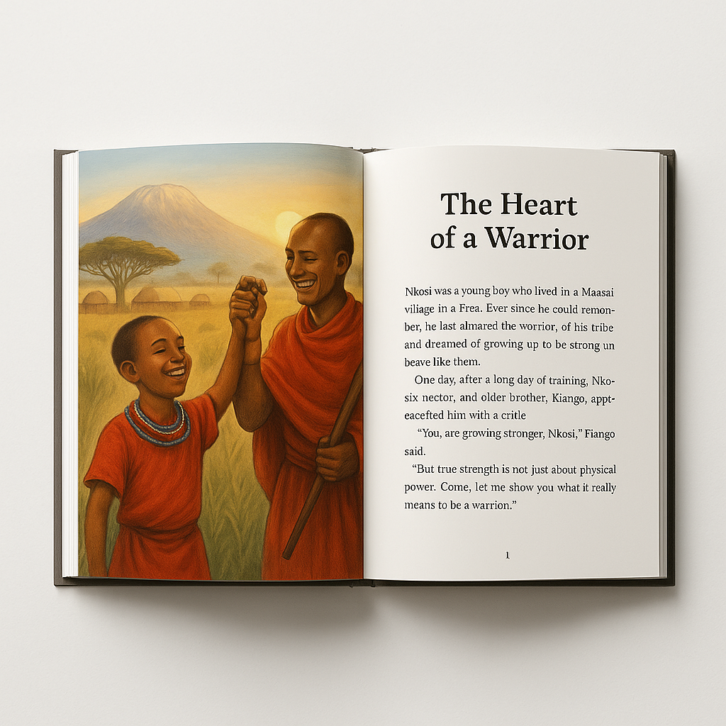 The Heart of a Warrior – A young Maasai boy discovers true strength isn’t just in battle_1