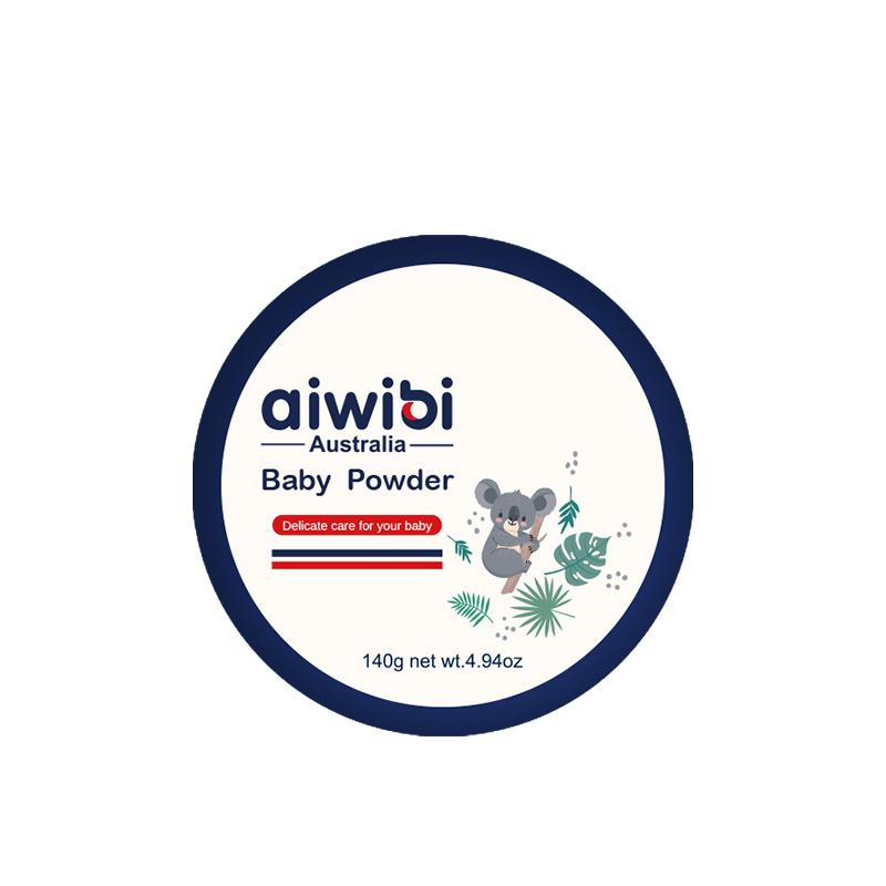 Aiwibi Poudre de Bébé naturelle pure d'extraits de fines herbes sans talc_1