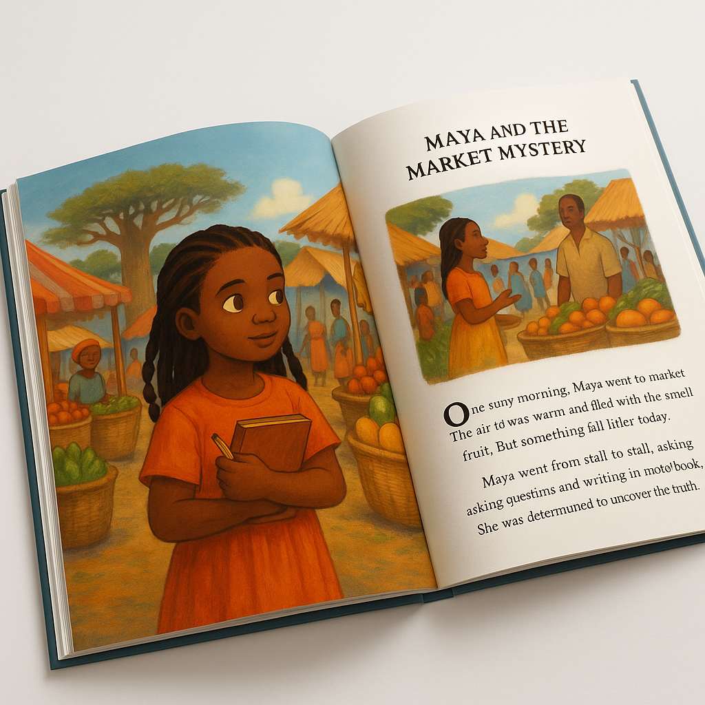 Maya and the Market Mystery – Finding answers in the hustle of trade_1