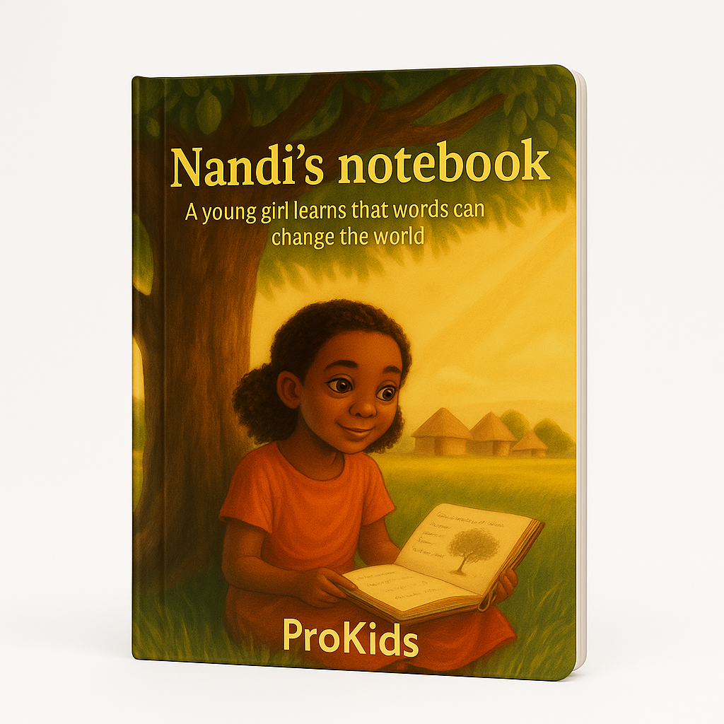 Nandi’s Notebook – A young girl learns that words can change the world