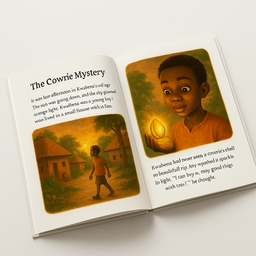 The Cowrie Coin Mystery – A lesson in saving, spending, and smart choices
