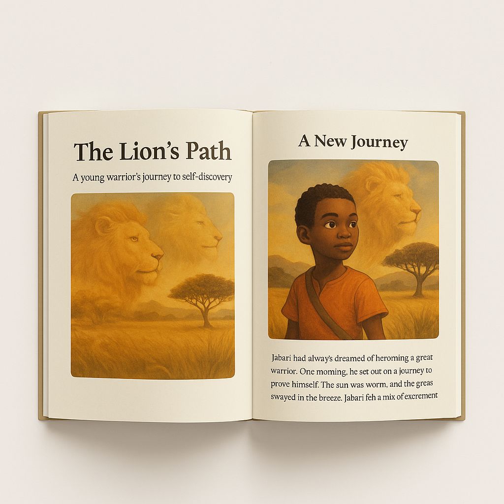 The Lion’s Path – A young warrior’s journey to self-discovery_1