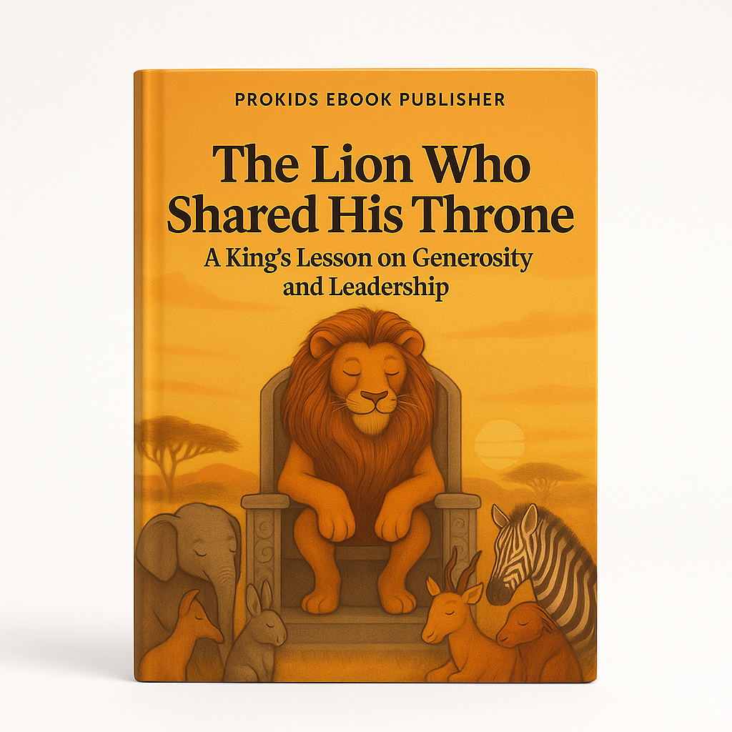 The Lion Who Shared His Throne – A king’s lesson on generosity and leadership