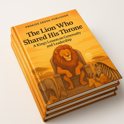 The Lion Who Shared His Throne – A king’s lesson on generosity and leadership
