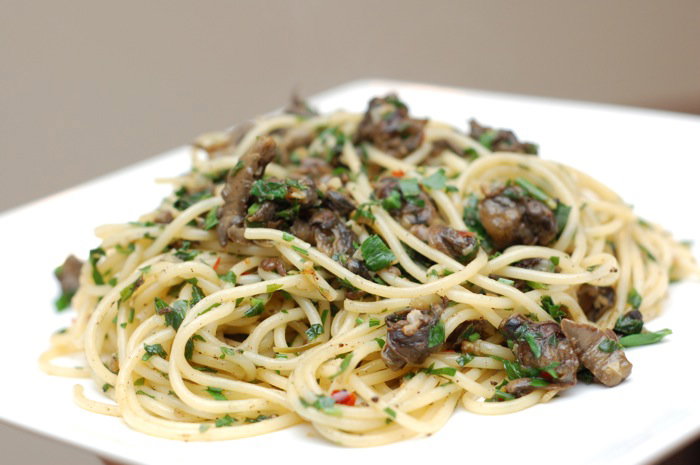 Spaghétti au gésier - BAR RESTAU CHEZ DAGAN