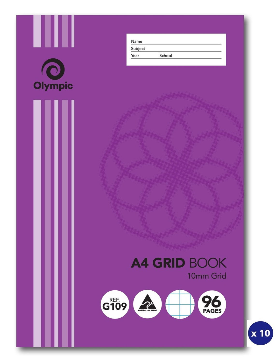 OLYMPIC 197732 GRID BOOK A4 96 PAGES_0