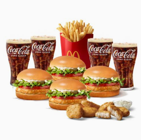 McSmart Meal for 4 – Chicken_0