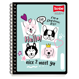 Cuaderno Profesional Serie 3 Scribe 100h. Doble Espiral  