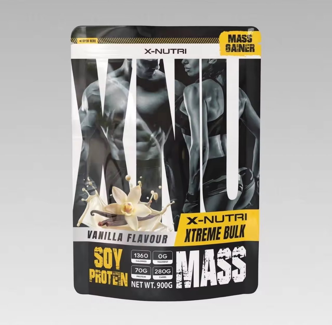 XNU Mass Soy Protein Gainer ( Vanilla ) _0