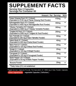 Testosterone Max T-On Booster ( 30caps )