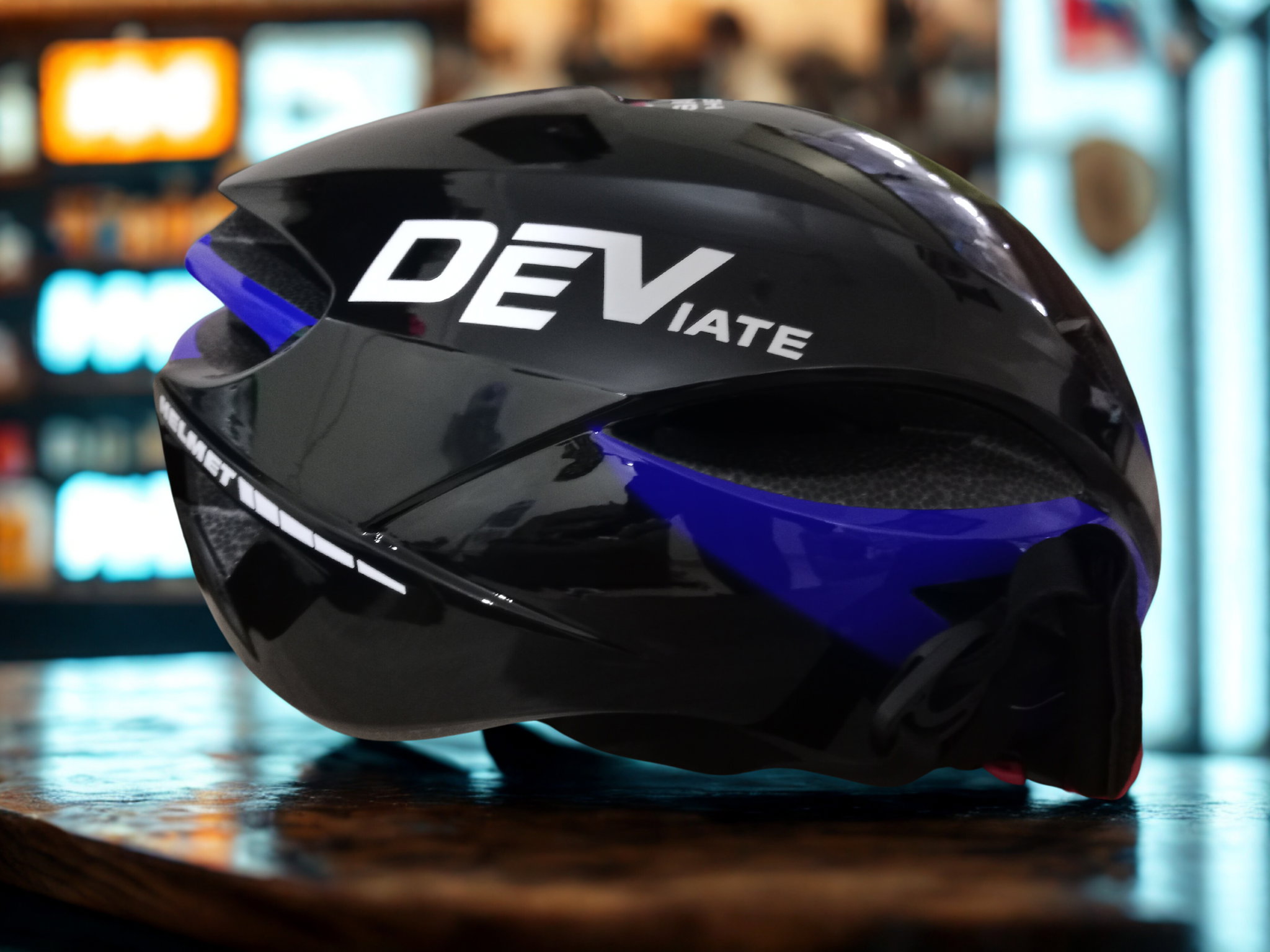 DEVIATE HELMET BLUE/BLACK EDITION_0