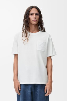 T shirt Loewe pocket logo - unisex