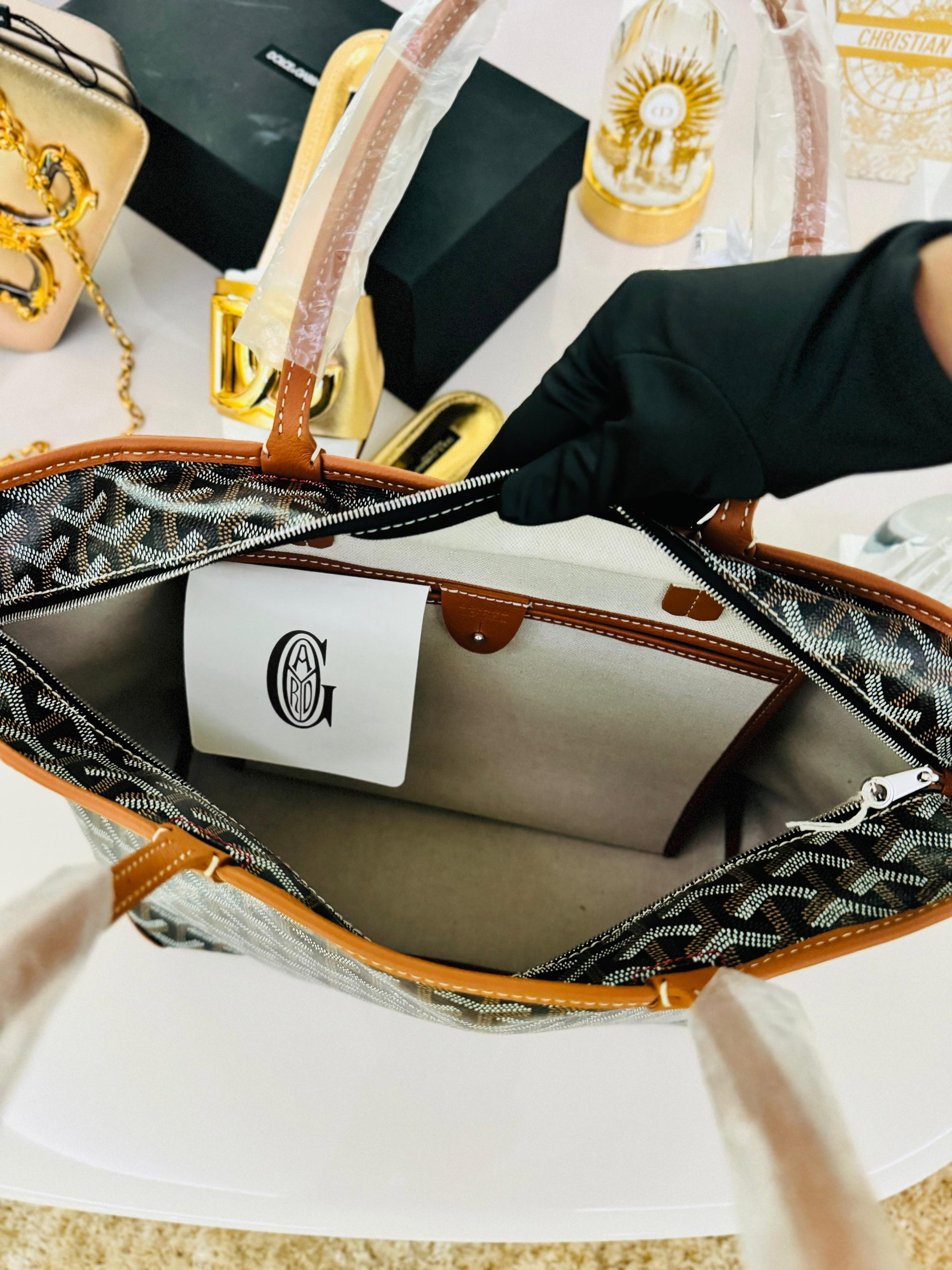 Goyard Artois PM tote - tan _10