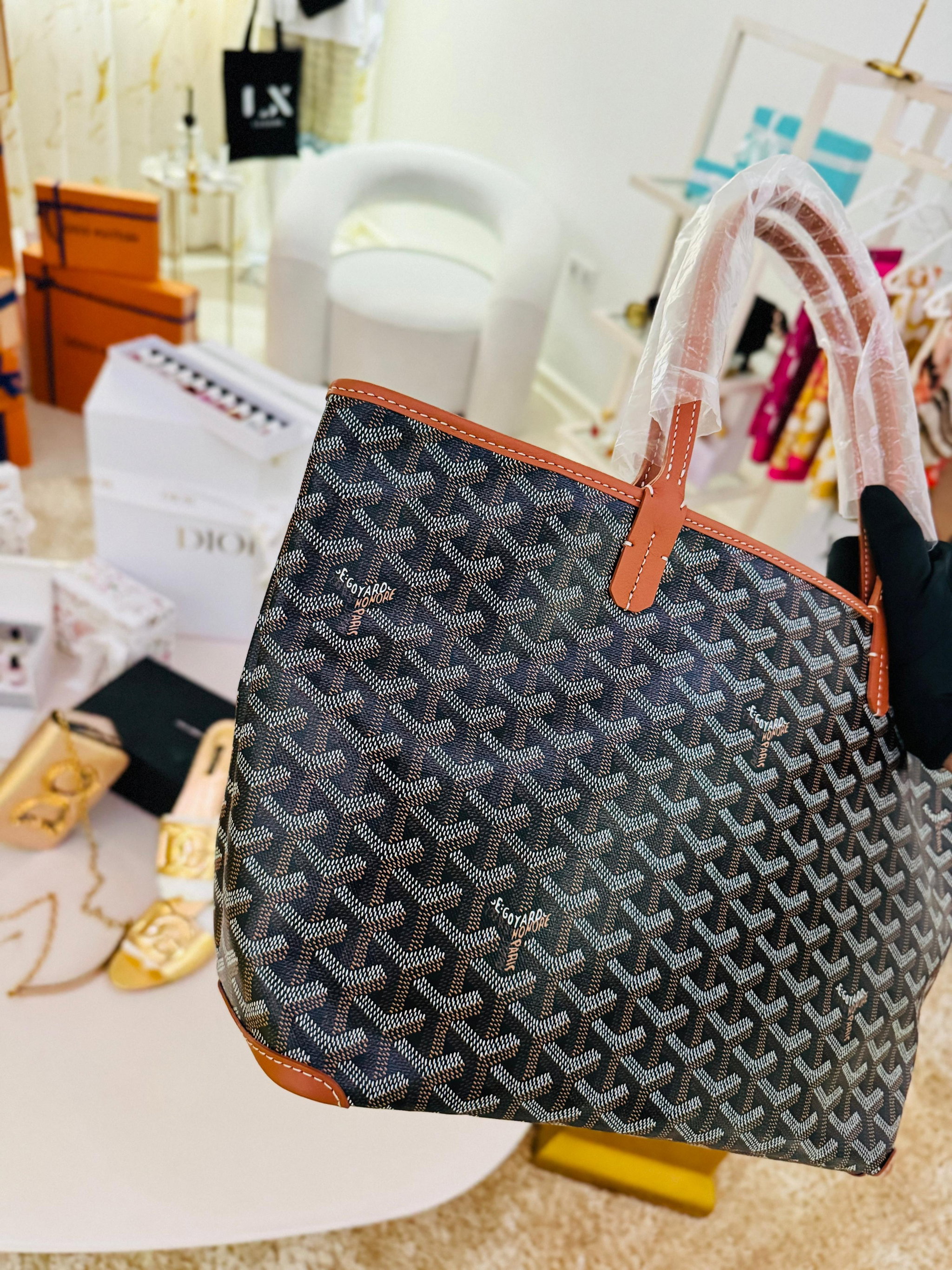 Goyard Artois PM tote - tan _13