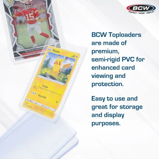 BCW 3x4 Premium Toploaders (25pcs)_2