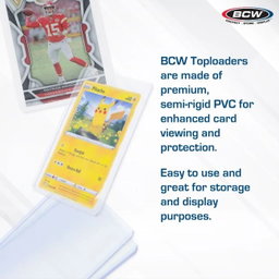 BCW 3x4 Premium Toploaders (25pcs)