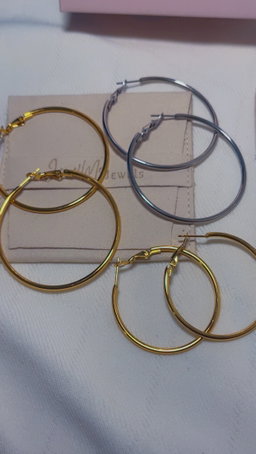Hoop Earrings (Gold&Silver)